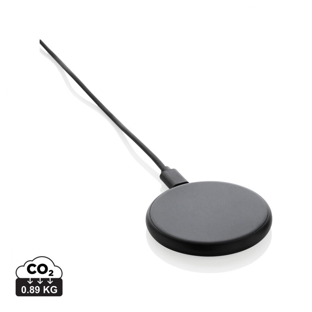 Logo trade promotional gift photo of: Magnapad 15W RCS rplastic magnetic 3 in 1 charging pad