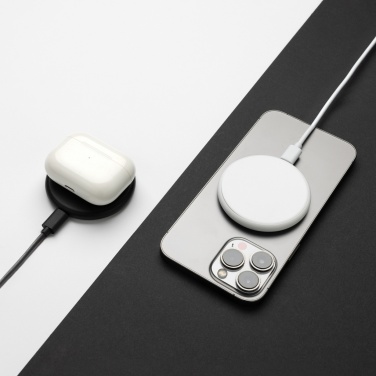 Logotrade promotional item image of: Magnapad 15W RCS rplastic magnetic 3 in 1 charging pad