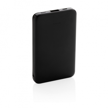 Logo trade promotional products picture of: 5.000 mAh Pocket Powerbank with integrated cables