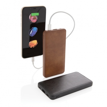 Logotrade corporate gift picture of: Tusca 10.000 mAh PU powerbank