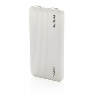 Logotrade corporate gift picture of: Philips 10.000 mAh slim powerbank