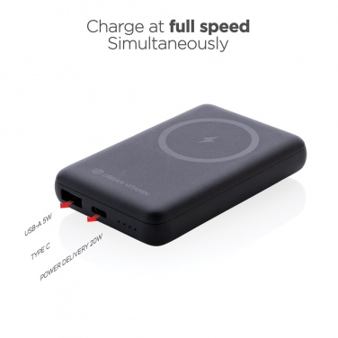 Logo trade promotional product photo of: Urban Vitamin Los Altos RCS rplastic 5000mah powerbank