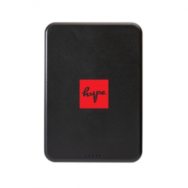 Logo trade promotional products image of: Magnetix RCS recycled plastic 5000 mah magnetic powerbank