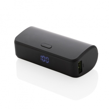 Logotrade business gift image of: FlashCharge RCS rplastic 5000 mah fast charge powerbank