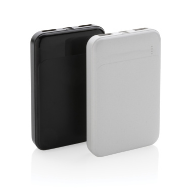 Logo trade promotional item photo of: RCS recycled plastic 5.000 mAh powerbank