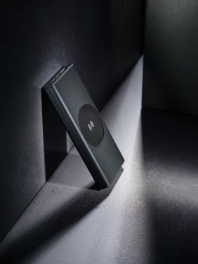 Logo trade promotional gifts image of: Terra RCS recycled 18W aluminium 10000 powerbank 10W