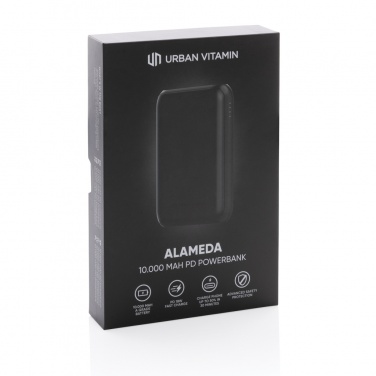 Logotrade promotional merchandise photo of: Urban Vitamin Alameda 10.000 mAh 18W PD powerbank