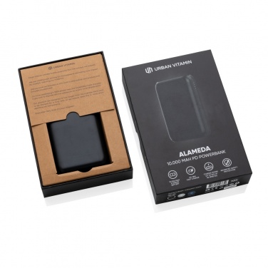 Logotrade promotional giveaway image of: Urban Vitamin Alameda 10.000 mAh 18W PD powerbank