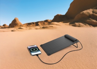 Logo trade promotional gifts picture of: Solarpulse rplastic portable solar panel 5W