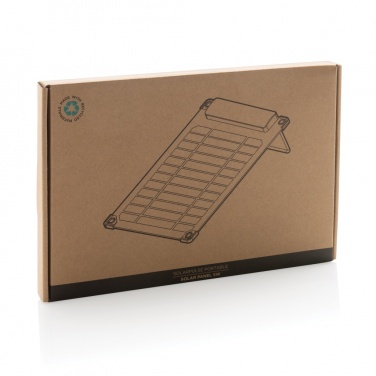 Logo trade promotional products picture of: Solarpulse rplastic portable solar panel 5W