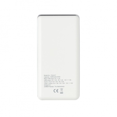 Logotrade advertising product image of: Ultra fast 10.000 mAh powerbank with PD