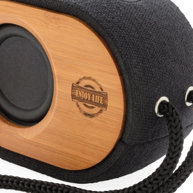Logo trade advertising products image of: Bamboo X  speaker