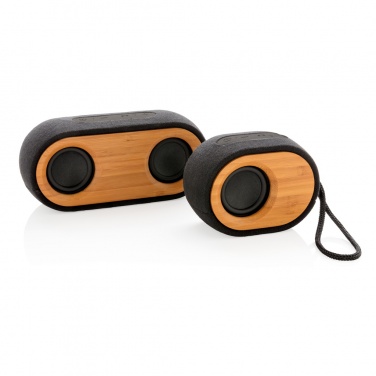 Logo trade corporate gifts picture of: Bamboo X  speaker