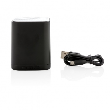 Logo trade promotional product photo of: Light up logo wireless speaker