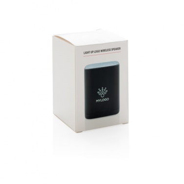 Logo trade promotional item photo of: Light up logo wireless speaker