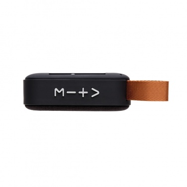 Logo trade promotional gift photo of: Fabric trend speaker