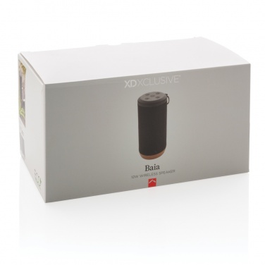 Logo trade promotional giveaways picture of: Baia 10W wireless speaker, cork