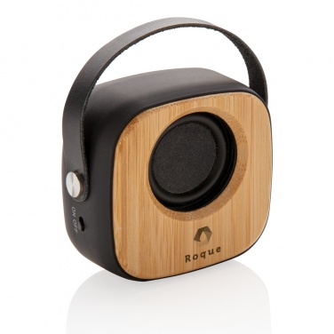 Logotrade promotional giveaways photo of: Bamboo 3W Wireless Fashion Speaker