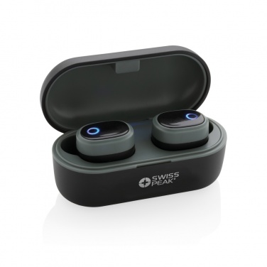 Logotrade business gift image of: Swiss peak TWS earbuds