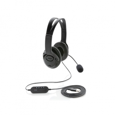Logotrade corporate gifts photo of: Over ear wired work headset