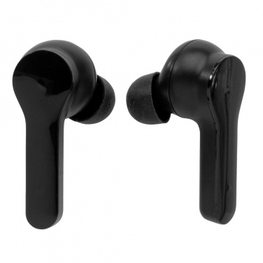 Logo trade promotional products picture of: Light up logo TWS earbuds in charging case