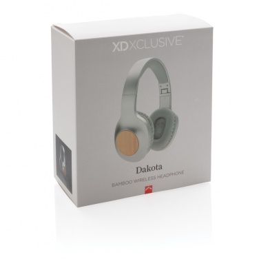Logotrade corporate gifts photo of: Dakota Bamboo wireless headphone