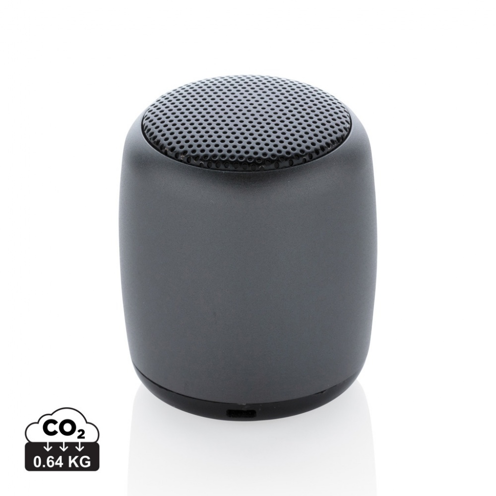 Logotrade promotional merchandise image of: Mini aluminium wireless speaker