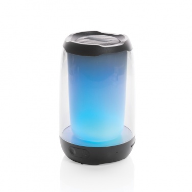 Logo trade promotional gifts image of: RCS recycled plastic Lightboom 5W speaker