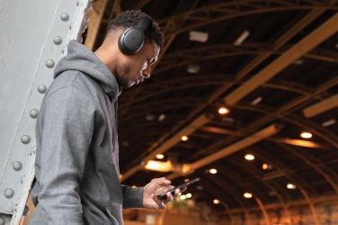 Logo trade business gift photo of: Urban Vitamin Palo Alto RCS rplastic headphone