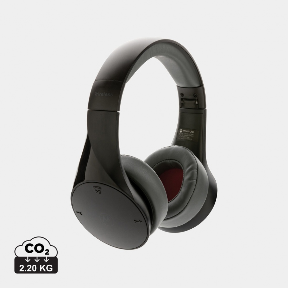 Logo trade advertising products image of: Motorola MOTO XT500 wireless over ear headphone