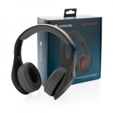 Logo trade promotional items image of: Motorola MOTO XT500 wireless over ear headphone