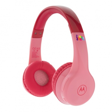 Logo trade business gifts image of: Motorola JR 300 kids wireless safety headphone
