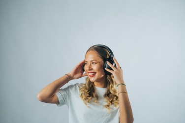 Logo trade promotional gift photo of: Urban Vitamin Cupertino RCS rplastic ANC headphone