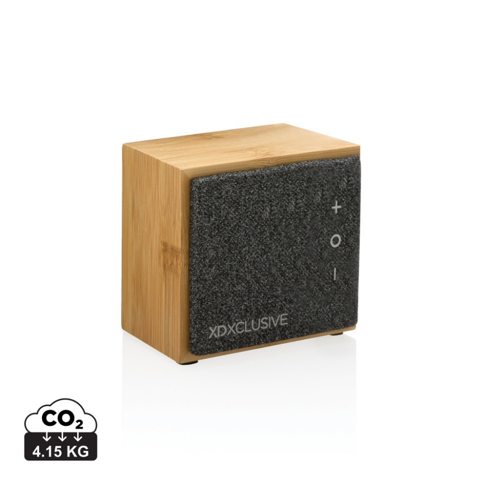 Logotrade promotional merchandise photo of: Wynn 5W bamboo wireless speaker