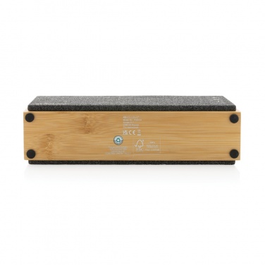 Logotrade advertising product image of: Wynn 10W bamboo wireless speaker