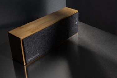 Logo trade promotional items picture of: Wynn 10W bamboo wireless speaker