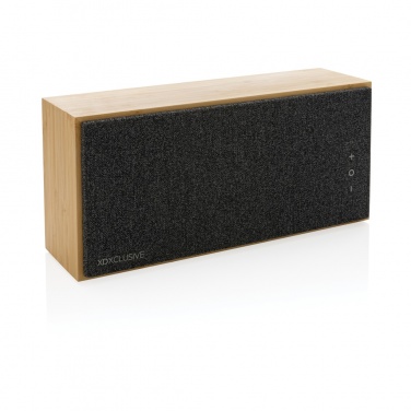 Logo trade promotional items image of: Wynn 20W bamboo wireless speaker