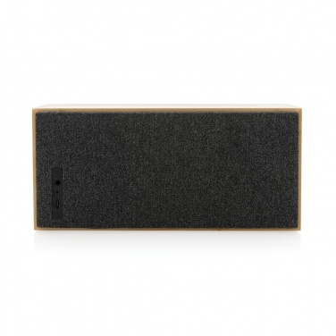 Logotrade advertising products photo of: Wynn 20W bamboo wireless speaker