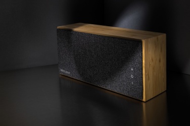 Logo trade promotional products picture of: Wynn 20W bamboo wireless speaker