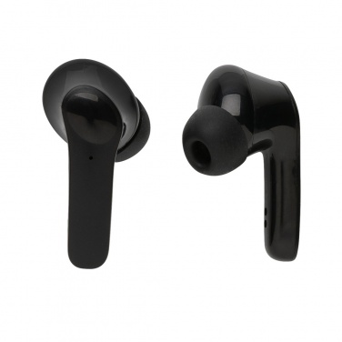Logo trade business gift photo of: RCS standard recycled plastic TWS earbuds