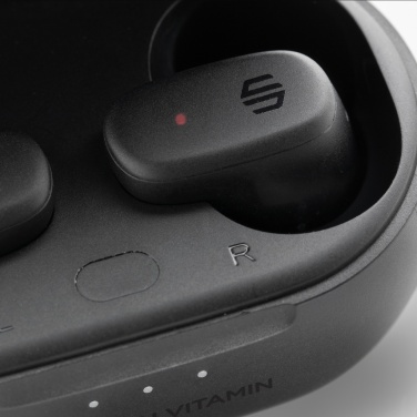 Logotrade promotional item image of: Urban Vitamin Gilroy hybrid ANC and ENC earbuds