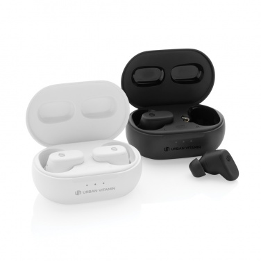 Logo trade corporate gifts picture of: Urban Vitamin Gilroy hybrid ANC and ENC earbuds