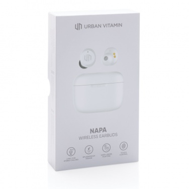 Logo trade promotional gift photo of: Urban Vitamin Napa earbuds