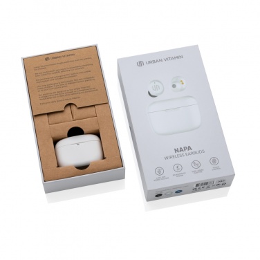 Logo trade promotional giveaway photo of: Urban Vitamin Napa earbuds