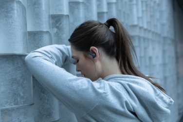 Logotrade promotional gift picture of: Urban Vitamin Pacifica RCS rplastic earbuds