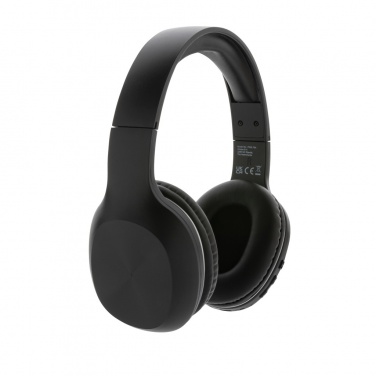 Logotrade corporate gift image of: RCS recycled plastic JAM wireless headphone