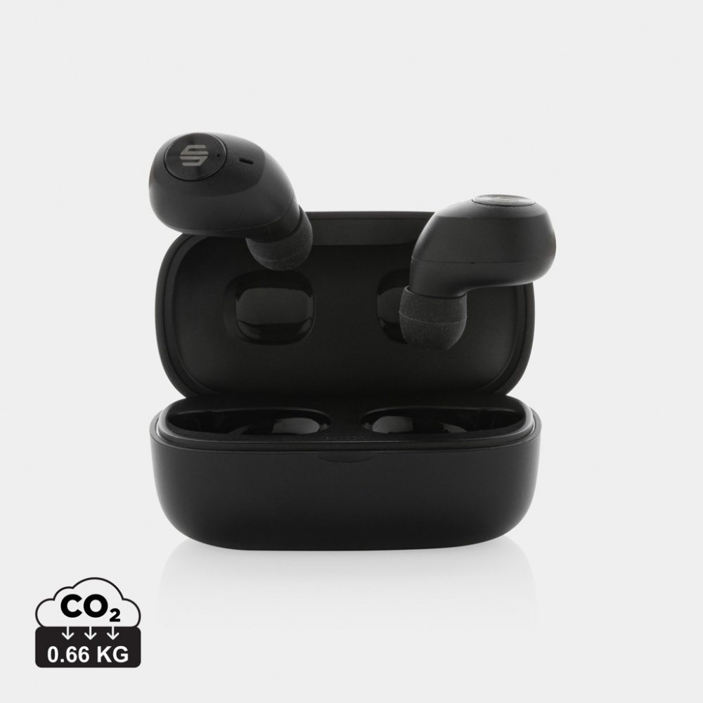 Logotrade promotional merchandise photo of: Urban Vitamin Palm Springs RCS rplastic ENC earbuds