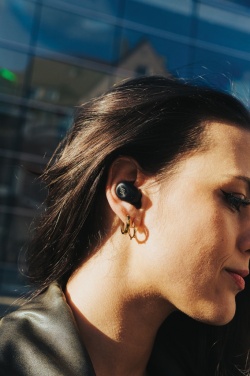 Logo trade advertising product photo of: Urban Vitamin Palm Springs RCS rplastic ENC earbuds