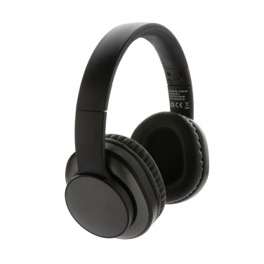 Logo trade promotional merchandise picture of: Terra RCS recycled aluminium wireless headphone