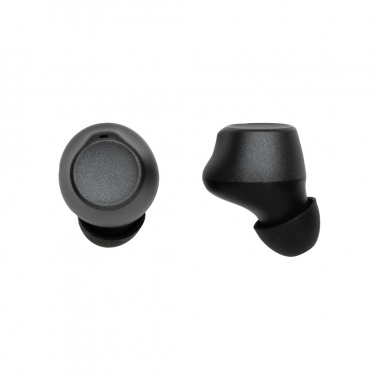 Logo trade advertising products picture of: Terra RCS recycled aluminium wireless earbuds